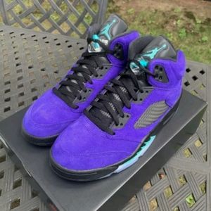 Air Jordan 5 Alternate Grape Ice Retro Purple